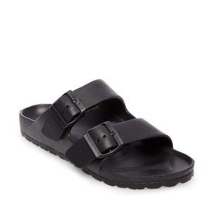 Steve Madden Bubbles Sandals - Black, Size 10